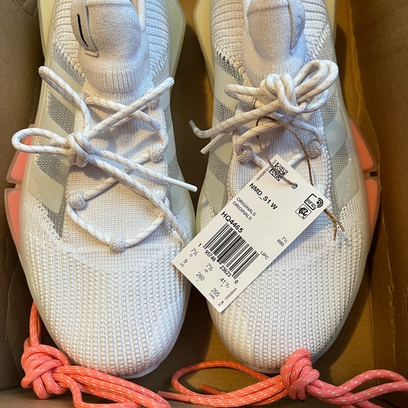 Adidas Originals Women NMD S1 Boost White HQ4465 - Picture 3 of 7